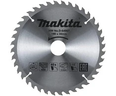 Makita D-64967 T.C.T. pjūklas 190X2.2X30mm 15° T40 Standartiniai medienai