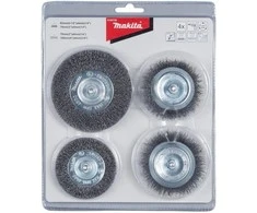 Makita Vielinių šepečių komplektas (4vnt.) gręžtuvams D-65729