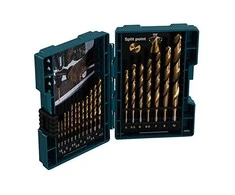 Grąžtas Makita Grąžtų komplektas 19 vnt. (1.5-10mm) metalui HSS-TIN D-67527