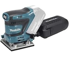 Makita plokštuminis šlifuoklis DBO484Z, 18 V, 112x102mm, be akumuliatoriaus ir kroviklio