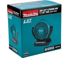 Makita DCF102Z Akumuliatorinis ventiliatorius 14,4/18V, Be akumuliatorių ir kroviklio!