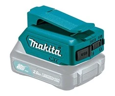 Makita Akumuliatorių adapteris 10,8V→USB ADP06 Li-ion • 12V max
