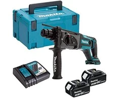 MAKITA akumuliatorinis perforatorius DHR241RTJ 18V 2J 2x5.0Ah