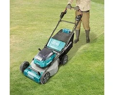 Akumuliatorinė savaeigė vejapjovė Makita DLM532PT4; 2x18 V; 4x5,0 Ah akum.