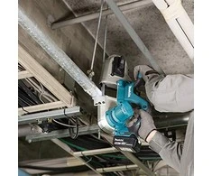 Makita DPB182Z Akumuliatorinis juostinis pjūklas, 64x64 mm,18V, aliuminio, be akumuliatoriaus ir kroviklio