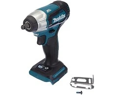 Makita DTW180Z Akumuliatorinis smūginis veržliasukis 18V, 180 Nm, LED 3/8", Be akumuliatorių ir kroviklio!