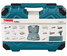Makita rankinių įrankių rinkinys Makita E-06616 120 vnt.