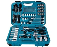 Makita E-08458 rankinių įrankių rinkinys, 87 vnt.