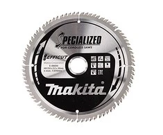 Makita T.C.T. pjūklas 216X30X2,0MM 10° T80 E-08894 T.C.T • 216 x 30 mm • 80T • 10° • Medienai