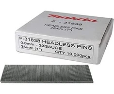 Makita Smeigės 0,6X18MM, INOX P18S, 10.000 Vnt. F-32142 Smeigės 0,6X18MM, INOX P18S, 10.000 Vnt. RST, BTP350, AF5000HP