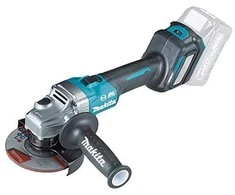 Makita GA023GZ Kampinis šlifuoklis XGT, 125MM, 0-8500RPM; bešepetėlinis variklis; elektrinis stabdys; AFT; AWS (be AWS lusto); reguliuojamas greitis; "Z" versija - komplektuojamas be akumuliatoriaus ir kroviklio