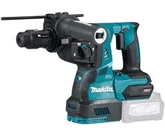 Makita Akku-Kombihammer HR004GZ XGT, 40Volt (blau/juodas, be Akku und Ladegerät)