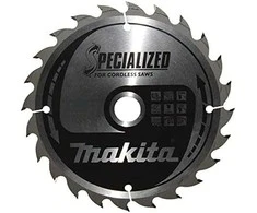 Makita B-32904 T.C.T. pjūklas 165X1.5X20mm 20° T24 SPECIALIZED akum. diskiniams pjūklams