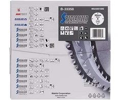 Makita T.C.T. pjūklas SPECIALIZED 305X2.4X30mm -5° T100 B-33358 T.C.T • 305 x30 mm • T100 • -5° • Aliuminiui