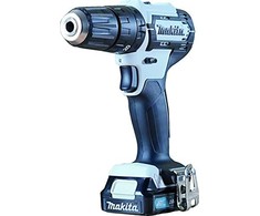 Akumuliatorinis kombinuotas gręžtuvas Makita HP333DSAW, Baltas