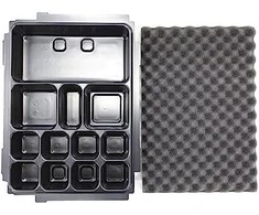 Makita Universalus „MAKPAC“ įdėklas su dangčiu P-83674