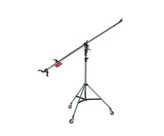 Manfrotto Super Boom + Statyv 008 170 cm Boom Arm 5kg Apkrovos Talpa Juodas