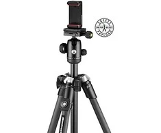Manfrotto trikojis Element MII Mobile Bluetooth Carbon MKELMII4CMB-BH, juodas