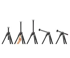 „Manfrotto 290 DUAL“ trikojo komplektas su 3 krypčių panoraminio vaizdo galvute