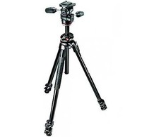 „Manfrotto 290 DUAL“ trikojo komplektas su 3 krypčių panoraminio vaizdo galvute