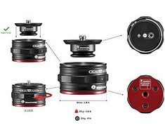 Manfrotto MOVE adapteriai yra negilūs