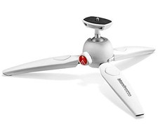 Trikojis - Manfrotto PIXI EVO Reguliuojamos Kojos Lengvas Baltas