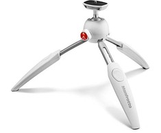 Trikojis - Manfrotto PIXI EVO Reguliuojamos Kojos Lengvas Baltas