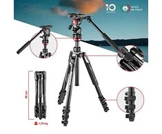 Manfrotto BEFREE Live svirtis, juoda