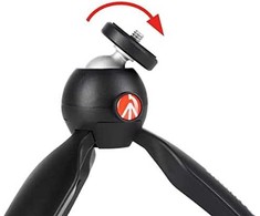 Manfrotto PIXI MII juoda plieno trikojis