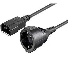 MANHATTAN maitinimo adapterio kabelis IEC320 C14 į Schuko F 1,5 m