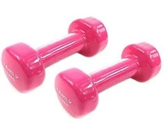 Hantelis dengtas vinilu 1 5kg
