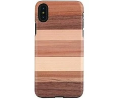 MAN&amp;WOOD SmartPhone dėklas Apple iPhone X/XS sabbia juodos spalvos