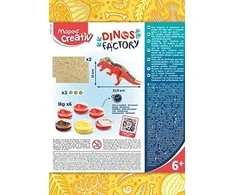 Kūrybinis rinkinys su modelinu MAPED Creativ Dinos Factory T-Rex
