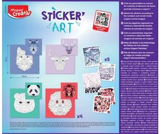 Įklijuoti pagal skaičius Maped Creativ Sticker Art