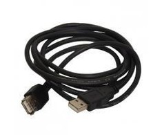 ART KABUSB2 A-A 3M AL-OEM-111 prailginimo kabelis USB 2.0 A vyriškas-A moteriškas 3 m oem