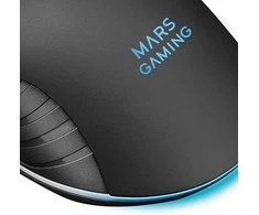 Mars Gaming MMW2 Belaidė pelė žaidimams su papildomais mygtukais / RGB / 3200 DPI / Juodas
