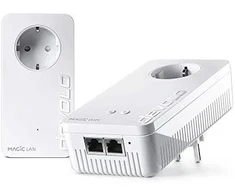 Maršrutizatorius Devolo Ag devolo Magic 2 WiFi ac Next Starter Kit 2400Mbit, Powerline+WLAN, 3x LAN, Mesh