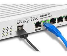 Maršrutizatorius DrayTek Vigor 2866 VDSL2 Super V. ModemRouter m. G.Greita mažmeninė prekyba