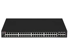 Šakotuvas EDIMAX 54 prievadų Gigabit Web Smart jungiklis su 6 SFP+ 10G prievadais