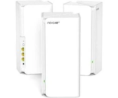Maršrutizatorius Tenda MX21 Pro(3-pack) Tri-band (2.4 GHz / 5 GHz / 6 GHz) Wi-Fi 6 (802.11ax) Baltas Internal
