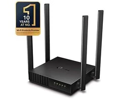 TP-LINK | Dual Band Maršrutizatorius | Lankininkas C54 | 802.11ac | 300+867 Mbit/s | 10/100 Mbit/s | Ethernet LAN (RJ-45) jungtys 4 | Tinklelio atramos Nr. | MU-MiMO Taip | Nėra mobiliojo plačiajuosčio ryšio | Antenos tipas 4xFiksuota