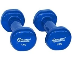 Master Vinilm- dengto ketaus Hantel 1kg x2