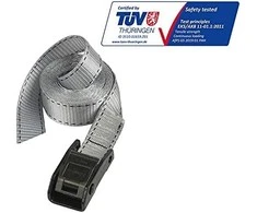 Master Lock Masterlock Tvirtinimo diržas su sustiprinta sagtimi, 5m, pilka