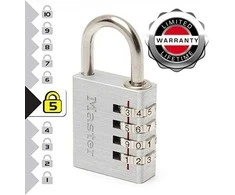 Master Lock Combination Lock 40mm aliuminio korpusas 7640EURD