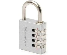 Master Lock Combination Lock 40mm aliuminio korpusas 7640EURD