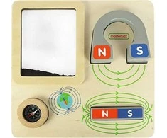 Masterkidz Magnetinė Edukacinė Lenta Kompasas Montessori