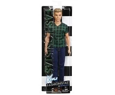 Mattel BARBIE Fashionistas lėlė Kenas, 3 asort, DWK44