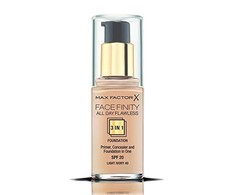 Max Factor Facefinity All Day Flawless Flexi-Hold 3in1 gruntas Maskuoklis Foundation SPF20 40, 30 ml