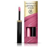 Max Factor Lipfinity Lip Color dviejų fazių skysti lūpų dažai su ilgalaikiu poveikiu 040 Vivacious