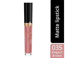 Max Factor Lipfinity Velvet Matte Lūpų dažai, 3,5 ml, spalva - 035 Elegant Brown